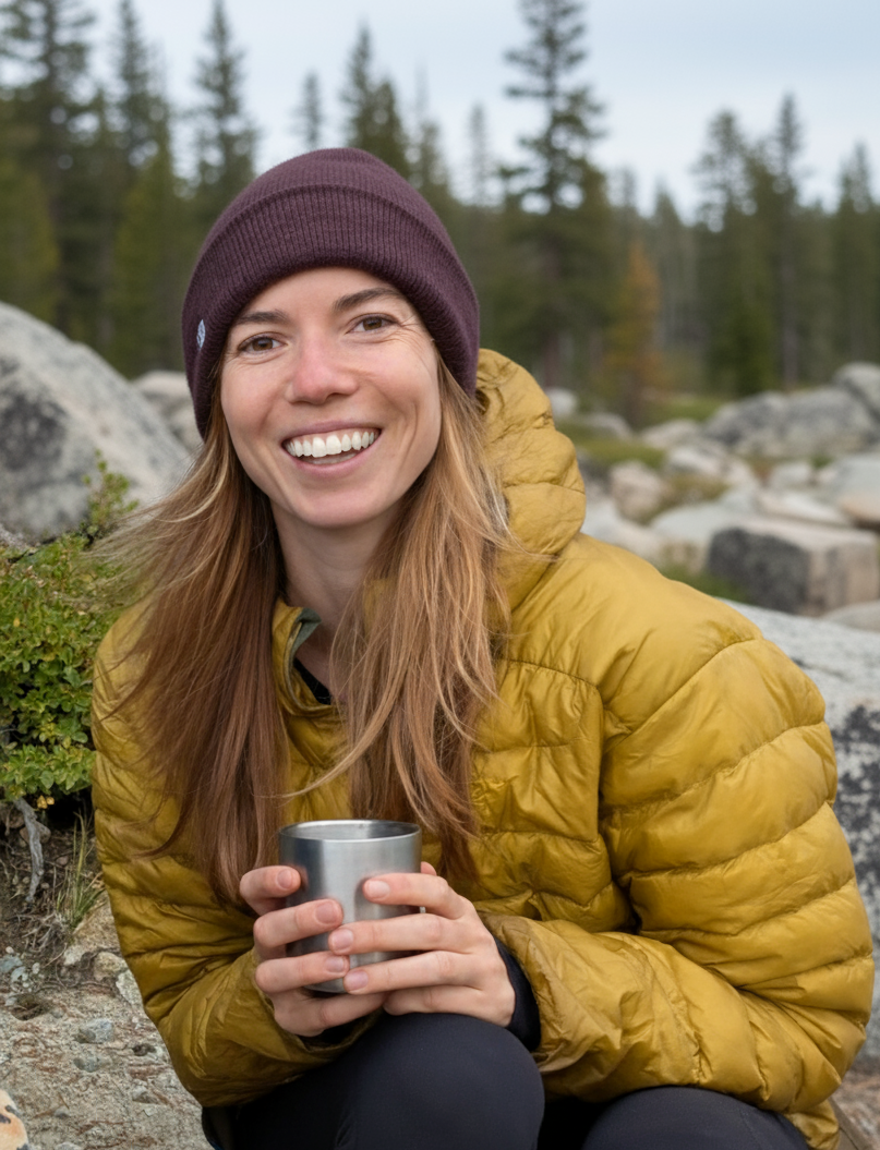 Portrait of Sarah outdoors